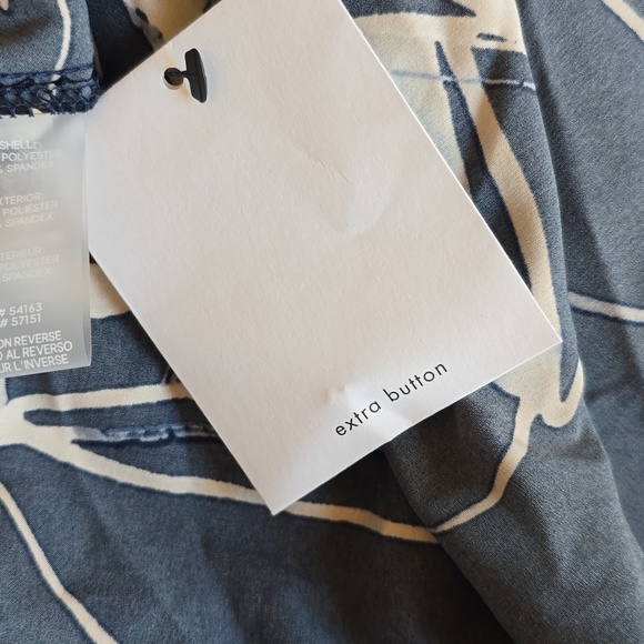 Calvin Klein Navy Floral Maxi Dress Size 10 Stretch Sleeveless Elegant NWT - Picture 8 of 10